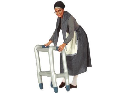 Nafukovacie chodítko