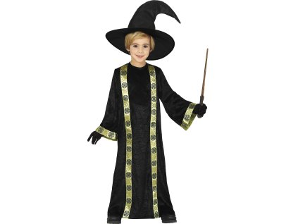 Detský kostým - Čierny čarodejník Harry Potter (Velikost - otroci M: 115-123 cm)