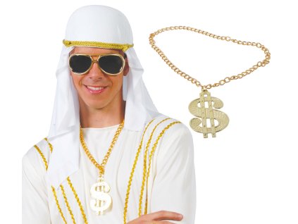 Verižica z obeskom za dolar $