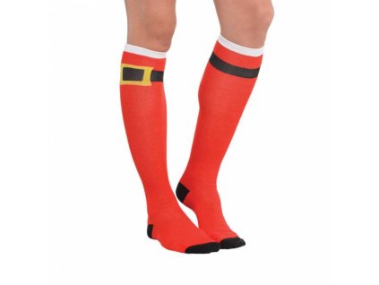 Vianočné ponožky - Santovský opasok