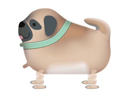 Chodiaci fóliový balón - Pes