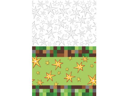 Plastični prt - Minecraft 137 x 243 cm