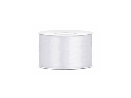 39956 1 satenova stuha biela 38 mm 25 m