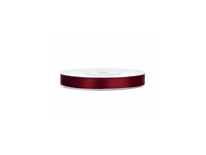 39977 1 satenova stuha bordova 6 mm 25 m