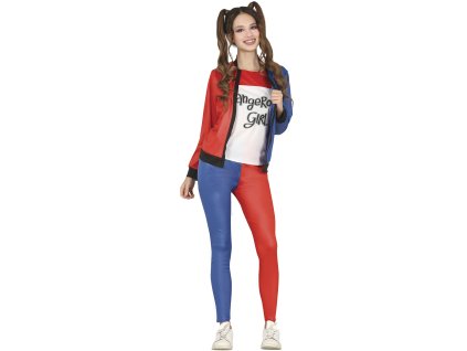 Detský kostým - Harley Quinn teeneger (Velikost - otroci XXL: 165 cm)