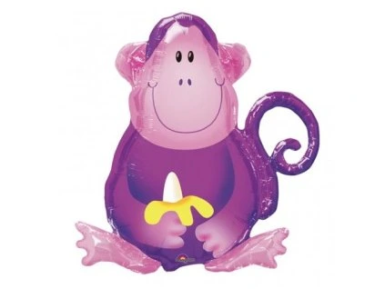 Fóliový balón - Opička