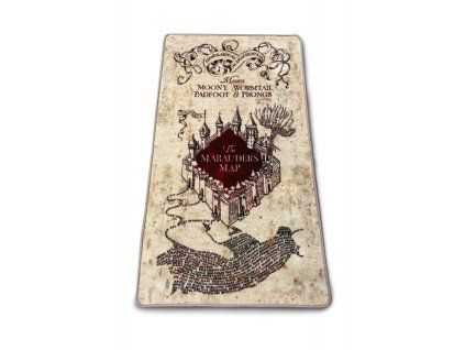 Koberček Harry Potter - Záškodnícka mapa 76 x 133 cm