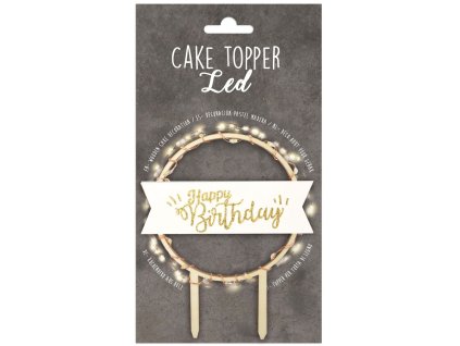 55563 2 zapich na tortu led happy birthday