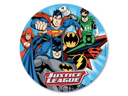 Jedilni papir - Justice League 20 cm