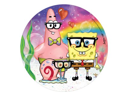 Jedilni papir - Spongebob 20 cm