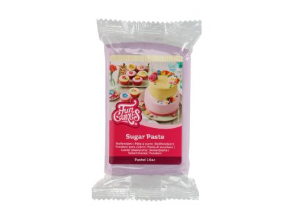 Pastelno lila vijoličen zvit fondant (barvni fondant) 250 g