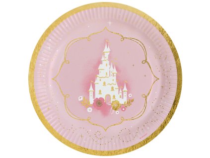 57951 1 taniere ruzovy zamok labut 8 ks 23 cm