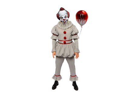 Pánsky kostým - Pennywise IT (Velikost - odrasli S)