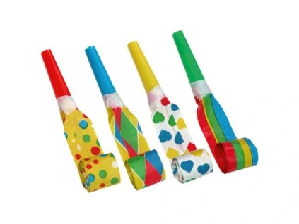 Párty fŕkačky - farebné