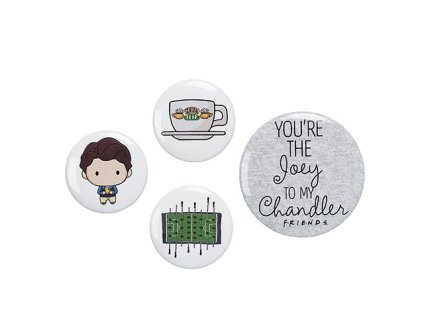 Sada odznakov Friends - Chandler