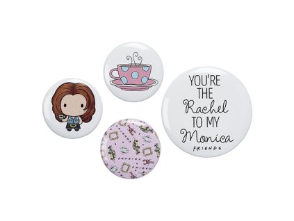 Sada odznakov Friends - Rachel