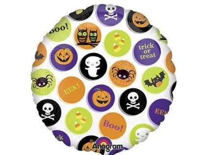 Fóliový balón - Halloween kruh