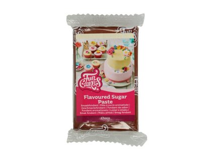 Rjav valjani fondant z okusom čokolade (barvni fondant)
