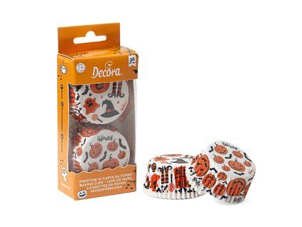 Košíčky na pečenie Halloween - Tekvice
