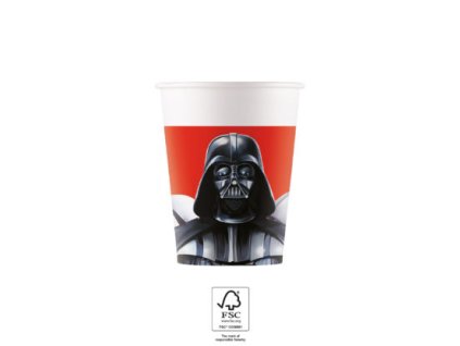 63600 papierove pohare star wars final battle 200 ml