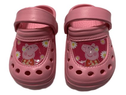 Dievčenské sandále - Peppa Pig ružové (Obutev 22/23)
