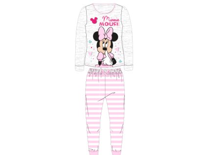Dekliška pižama - Minnie Mouse roza