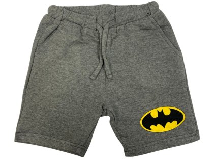 Kraťasy - Batman sivé (Velikost - otroci 104)
