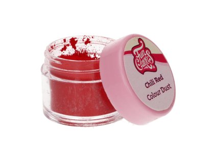 Jedlá prachová farba Dust Chilli Red - červená