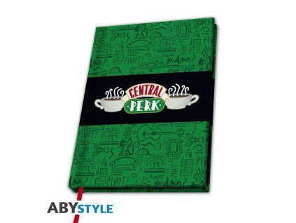 Zápisník Friends - Priatelia Central Perk A5