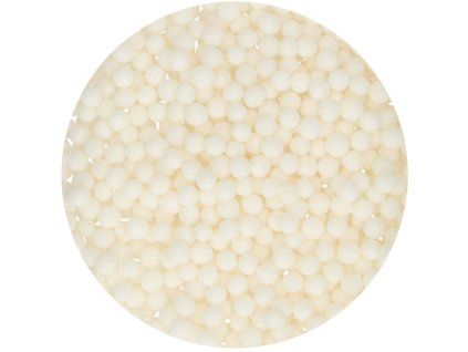 Cukrové guličky Soft Pearls - Biele 80 g