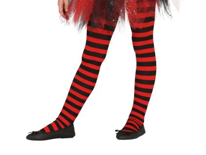 Otroške pajkice - Črtaste rdeče/črne