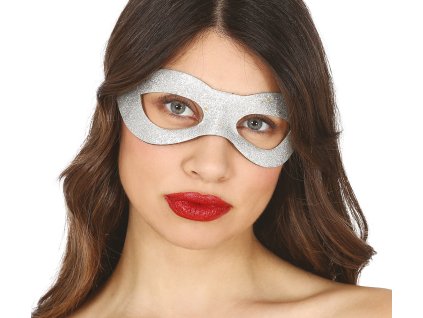 Maska - srebrna