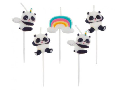 75387 tortove sviecky panda 5 ks