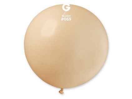 Balónik pastelový krémový 80 cm