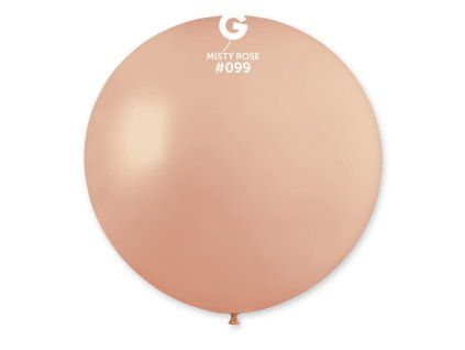 Balónik pastelový ružový 80 cm