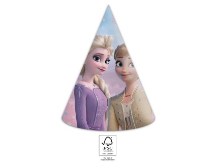 75984 party klobuciky frozen ii wind 6 ks