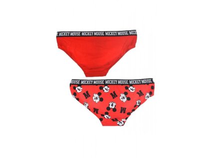 Dámske spodné prádlo - Mickey Mouse červené