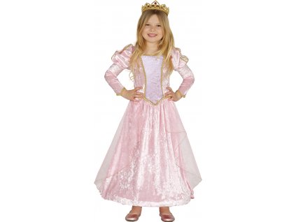Dievčenský kostým - princezná Velvet (Velikost - otroci S)