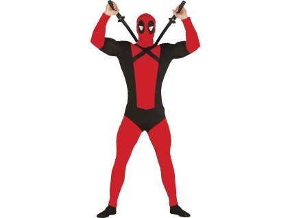 Pánsky kostým - Deadpool (Velikost - odrasli M/L)