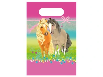 Darčekové párty tašky - Nádherné koníky