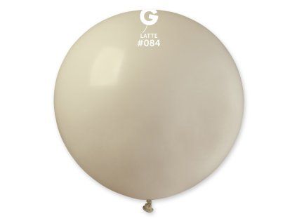 Balónik pastelový latte 80 cm