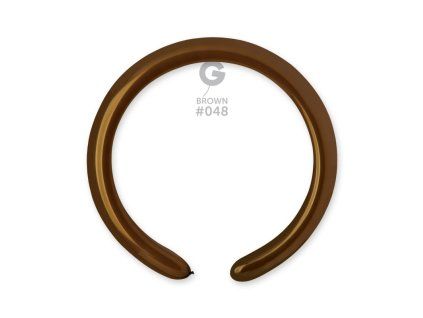 Tvarovací balónik - hnedý