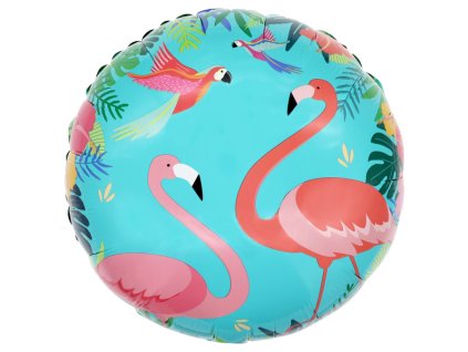 84711 foliovy balon plameniak 43 cm