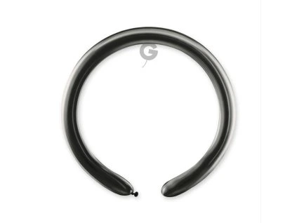 Tvarovací balónik chrómový sivý