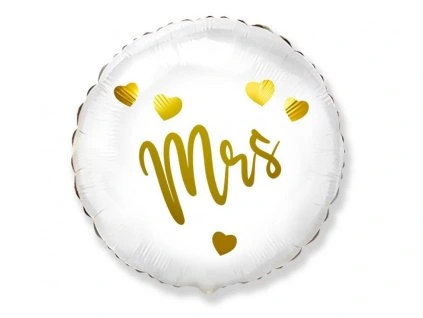 Fóliový balón - Mrs, 48 cm