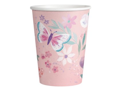 Papirnati lončki - Metulji, 8 kosov