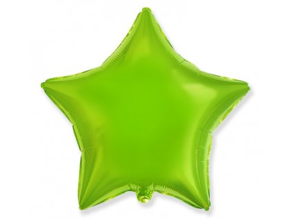 balon foliowy 18 fx gwiazda j zielony