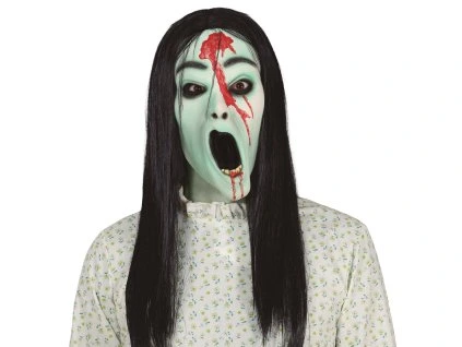 Latexová maska s parochňou