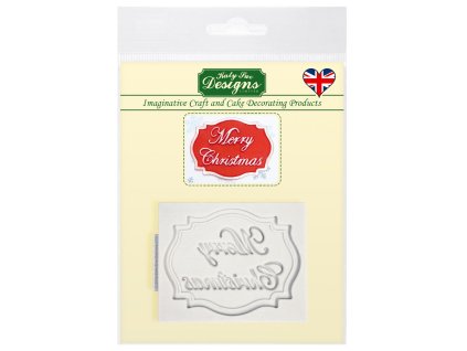 Silikónová forma na modelovanie - Merry Christmas