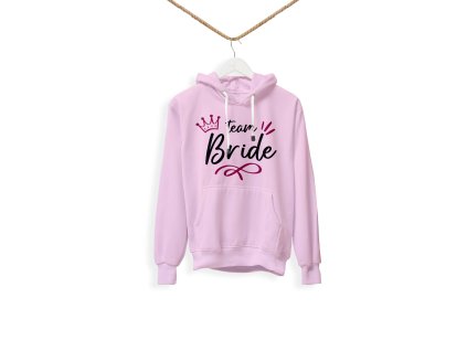 Dámska mikina - Team Bride korunka